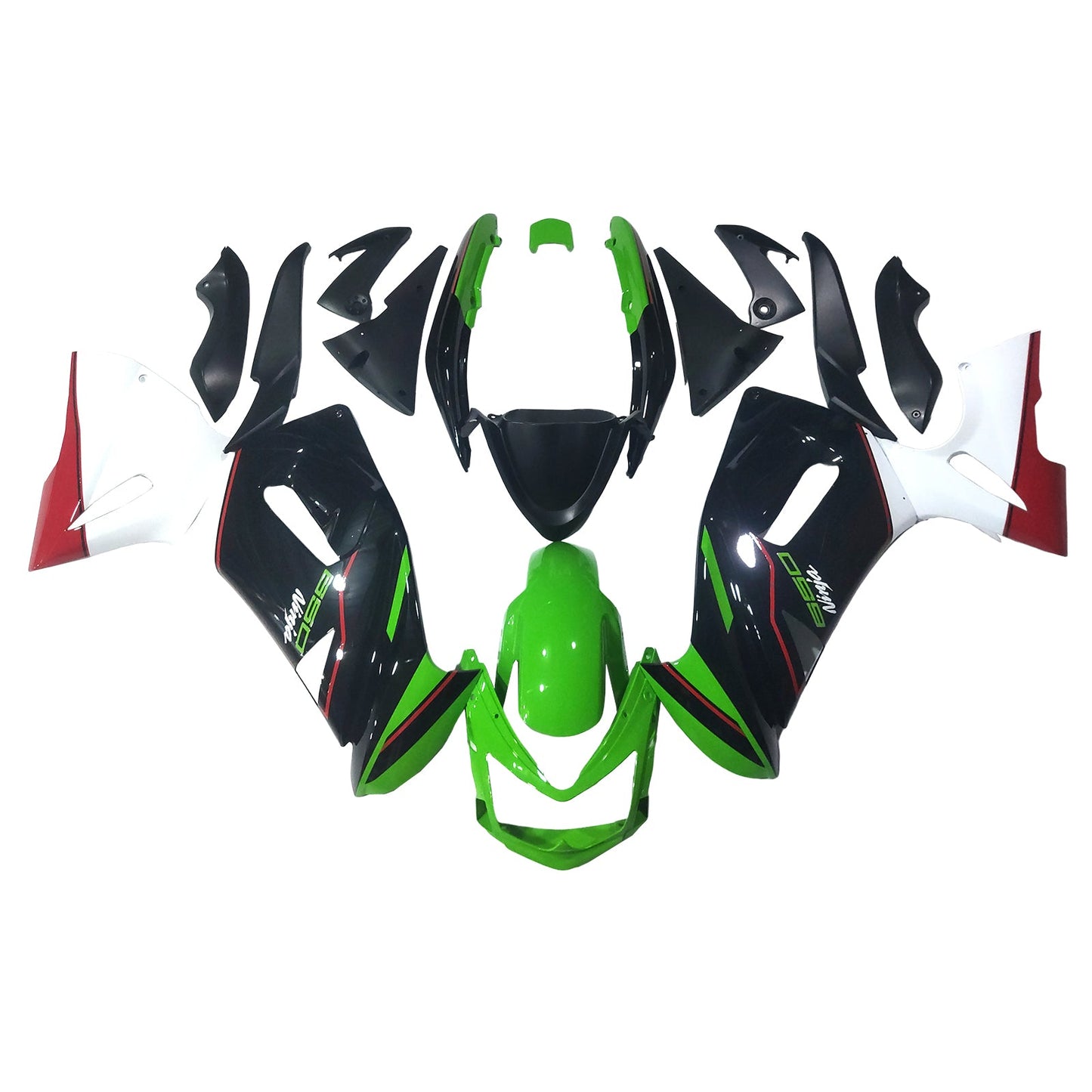 2006-2008 Kawasaki ER6F/Ninja650 Fairing Kit Bodywork Plastic ABS