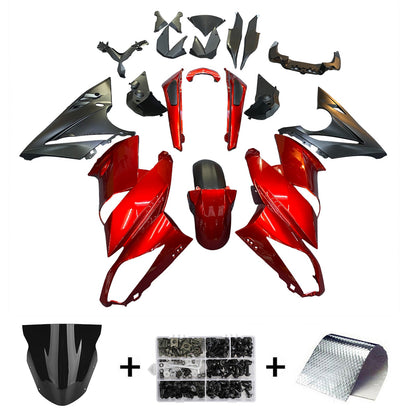 2009-2011 Fairing Kit Plastic for Kawasaki Ninja 650 ER-6F EX650 02# Generic
