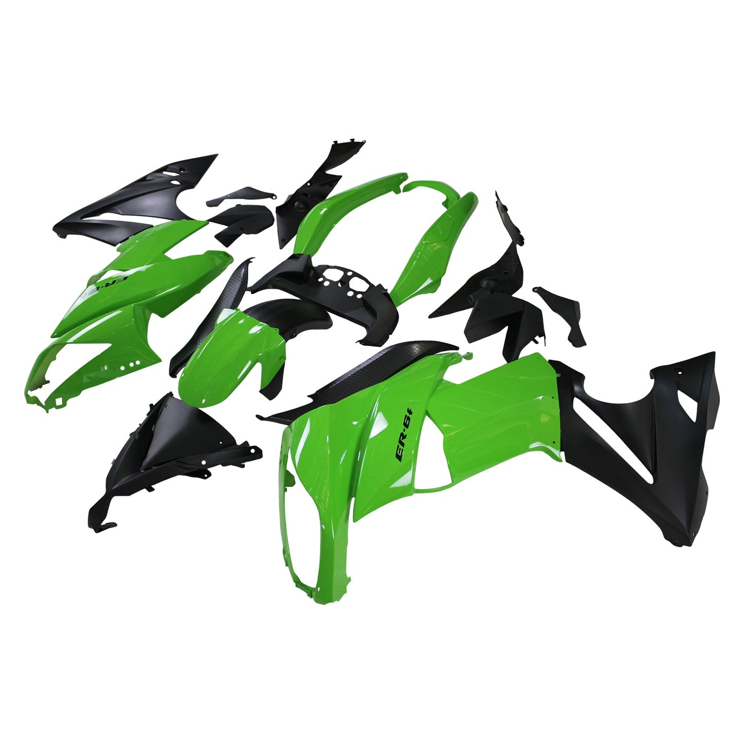 2009-2011 Fairing Kit Plastic for Kawasaki Ninja 650 ER-6F EX650 04# Generic