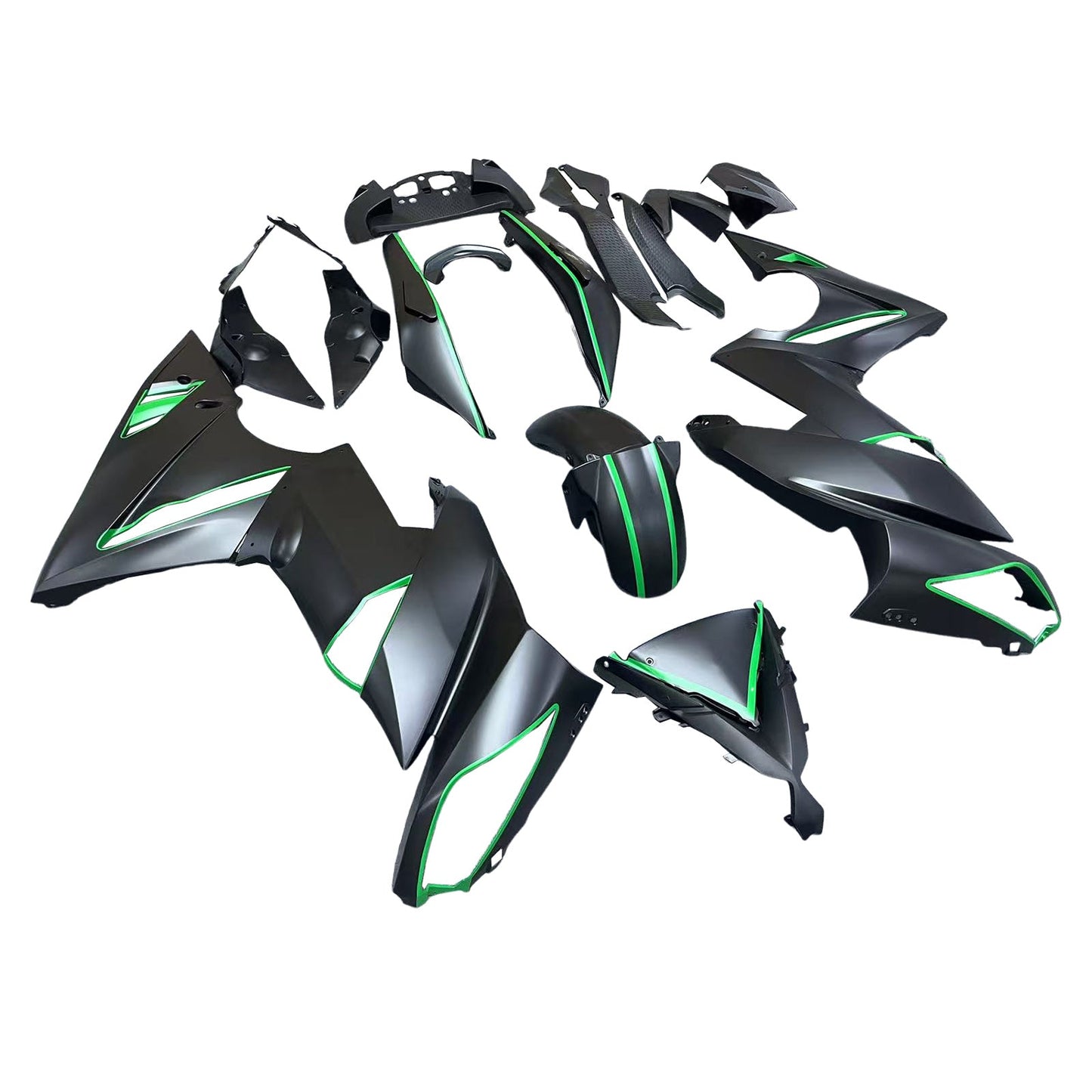 2009-2011 Kawasaki Ninja 650 ER-6F EX650 04# Fairing Kit Plastic