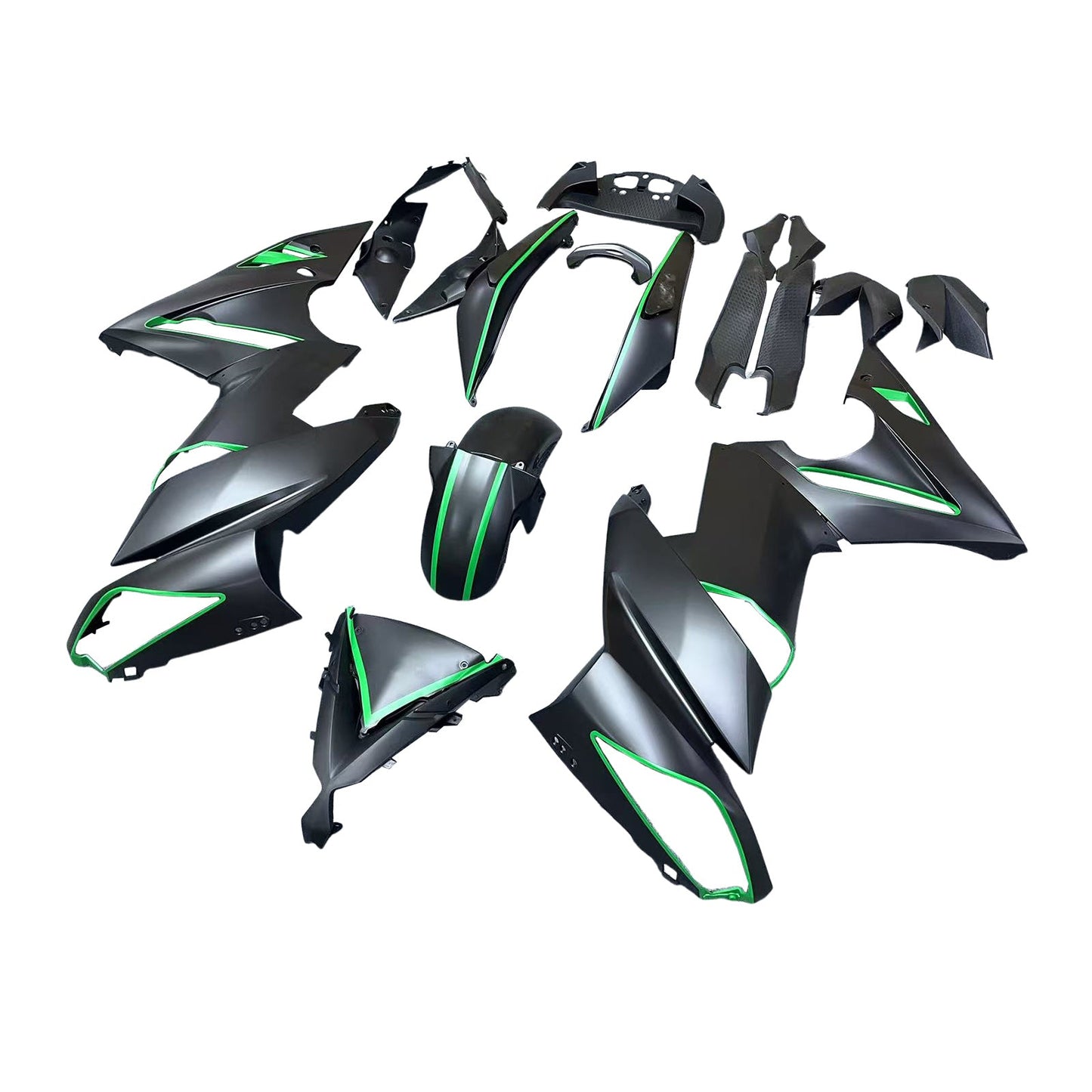 2009-2011 Kawasaki Ninja 650 ER-6F EX650 04# Fairing Kit Plastic