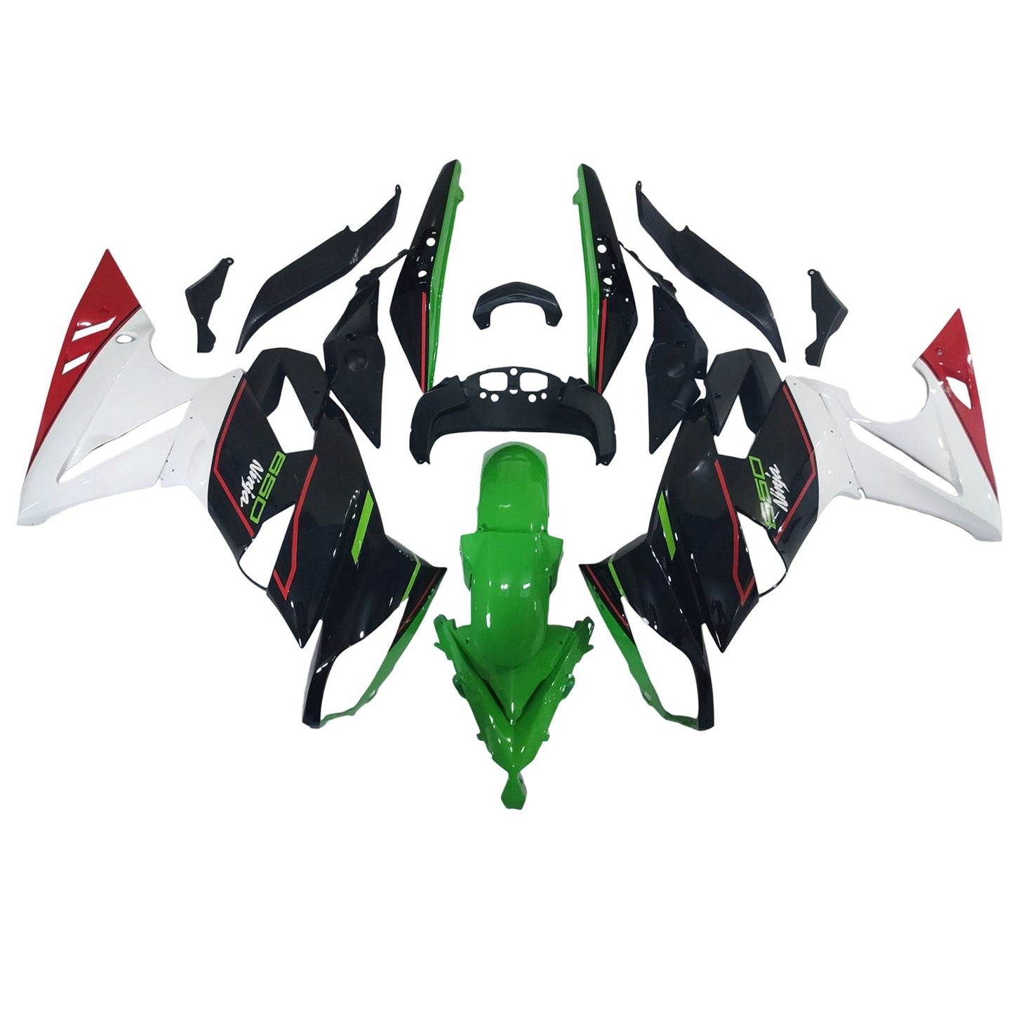2009-2011 Kawasaki Ninja 650 ER-6F EX650 04# Fairing Kit Plastic
