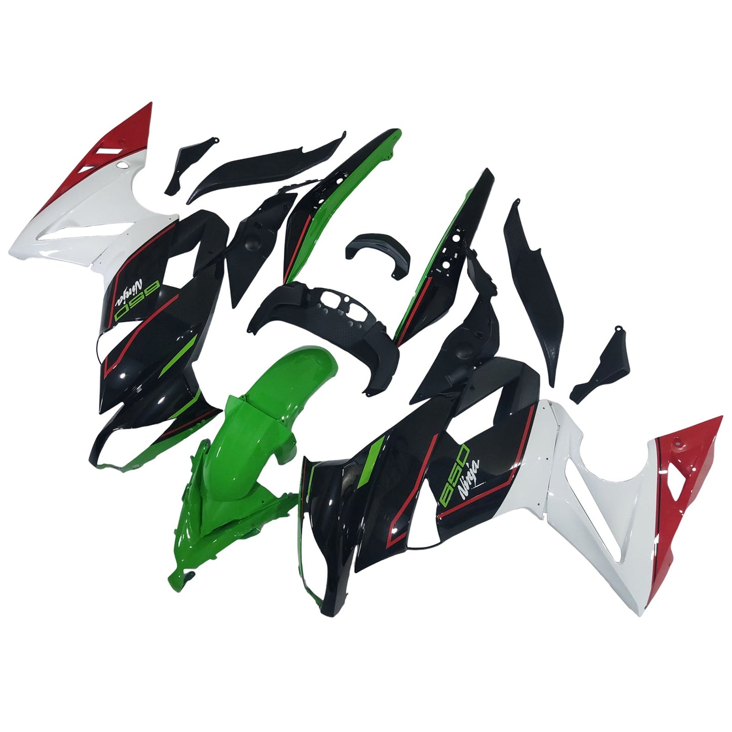 2009-2011 Kawasaki Ninja 650 ER-6F EX650 04# Fairing Kit Plastic