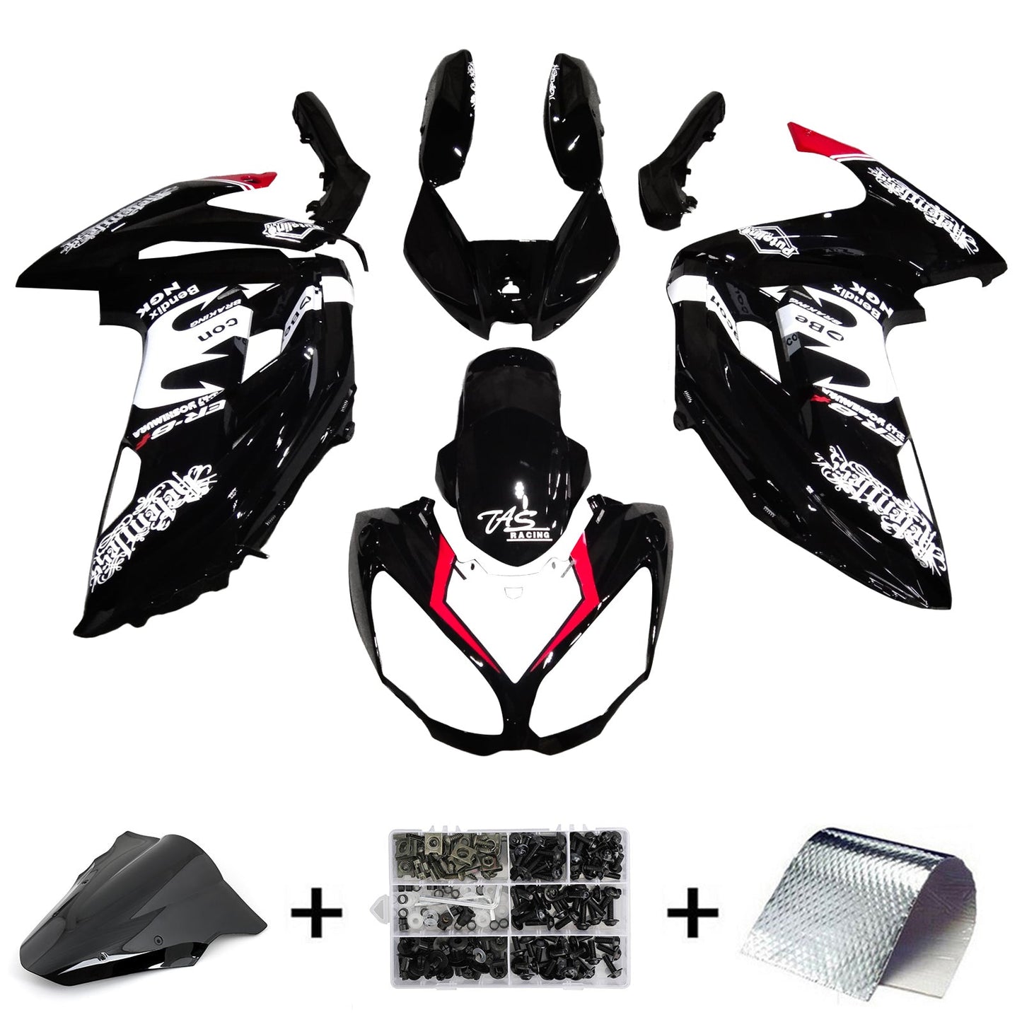 2012-2016 Fairing Kit For Kawasaki ER6F/Ninja650 Generic
