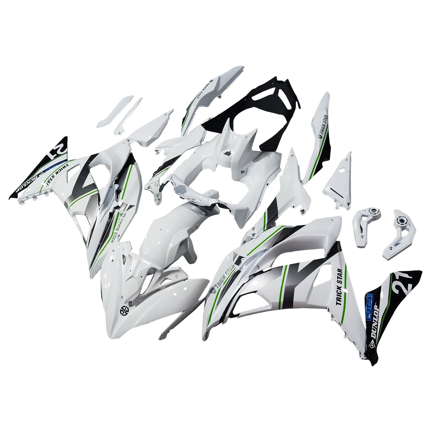2017-2019 Kawasaki ER6F/Ninja650R Fairing Kit Bodywork Plastic ABS