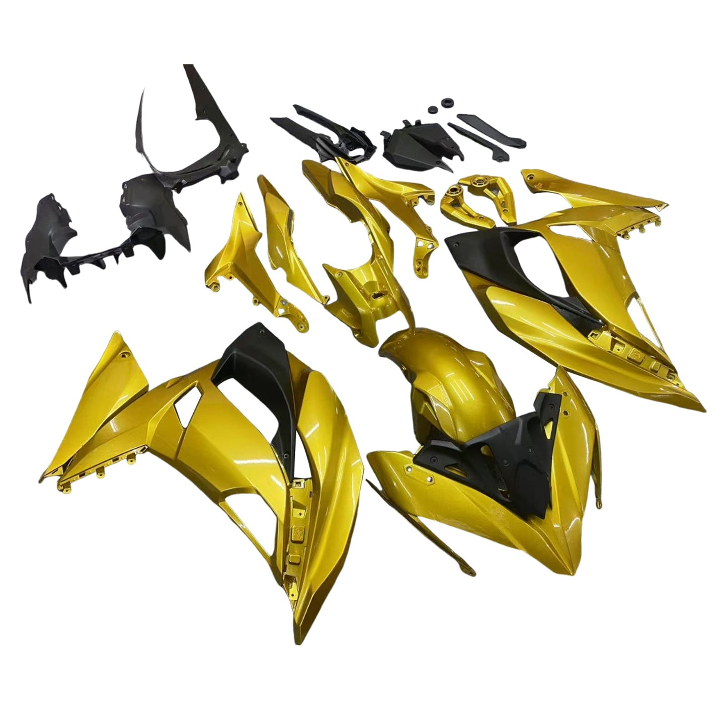 2017-2019 Kawasaki ER6F/Ninja650R Fairing Kit Bodywork Plastic ABS