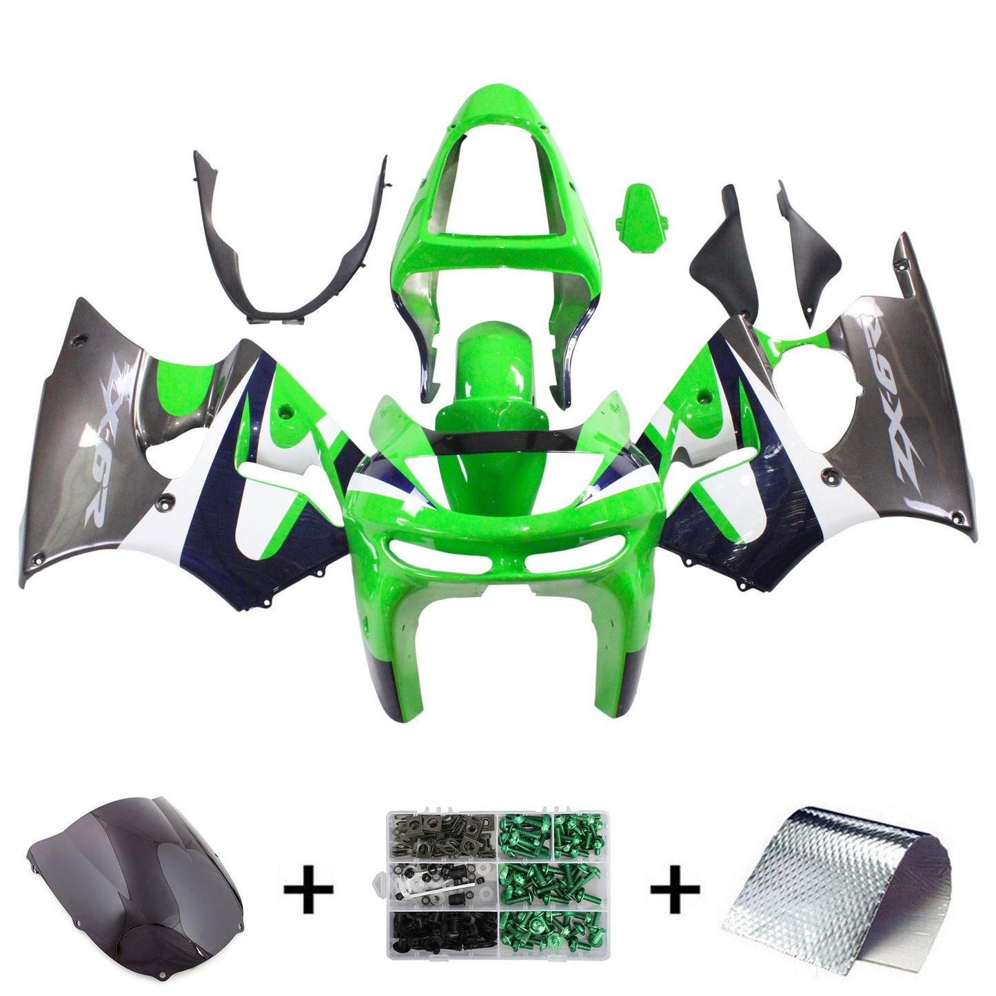 1998-1999 Fairing Kit For Kawasaki ZX6R
