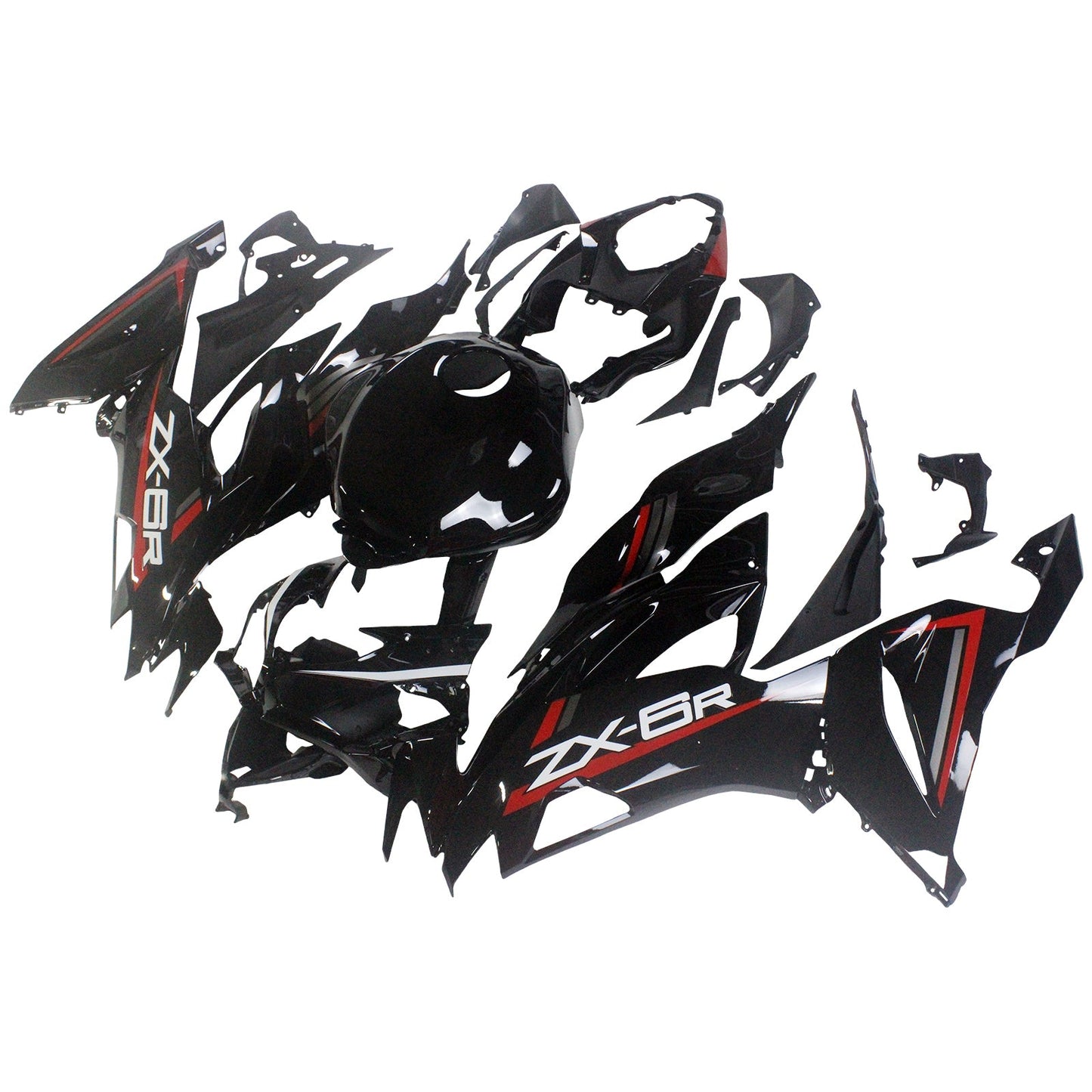 2019-2023 Kawasaki ZX6R Fairing Kit Bodywork Plastic ABS