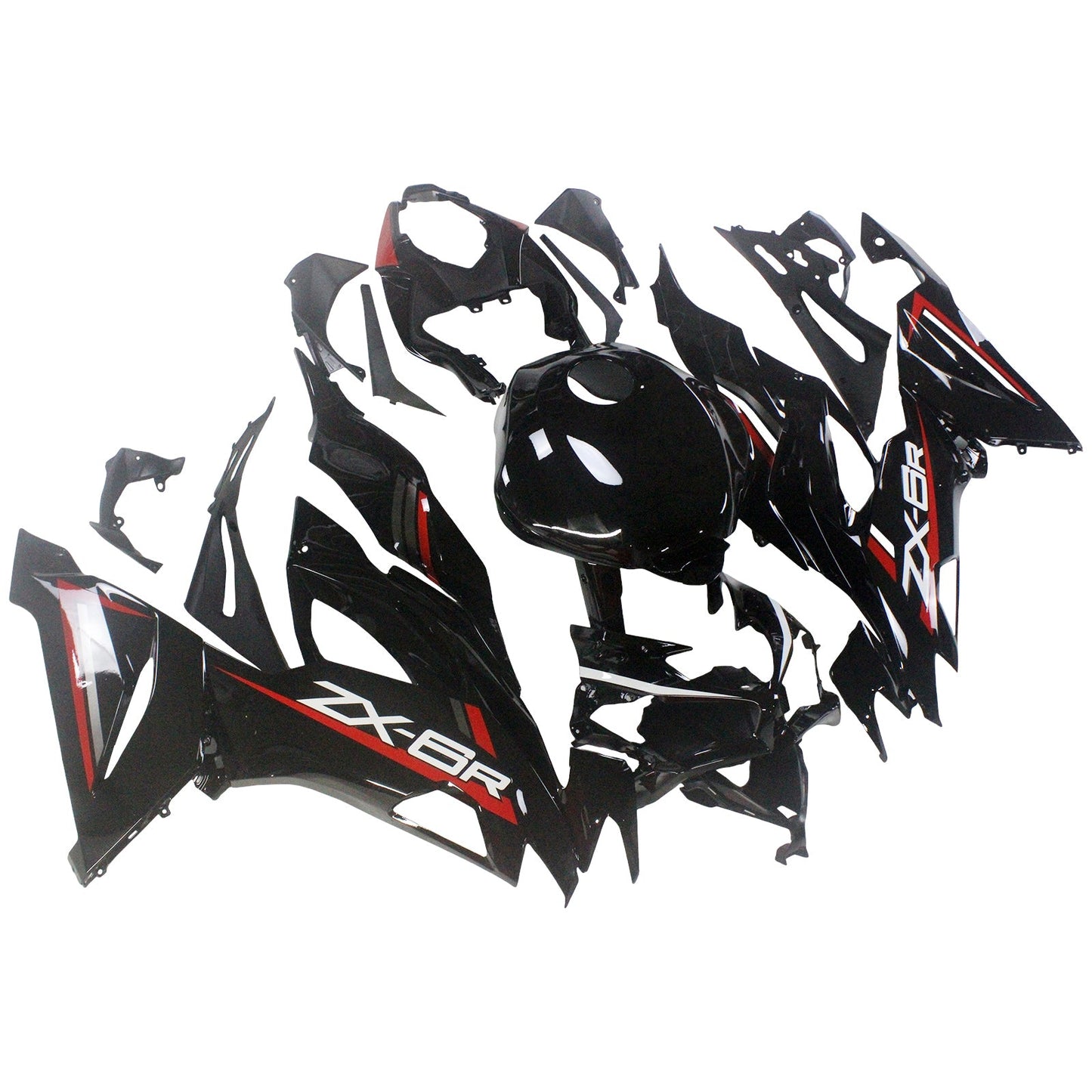 2019-2023 Kawasaki ZX6R Fairing Kit Bodywork Plastic ABS