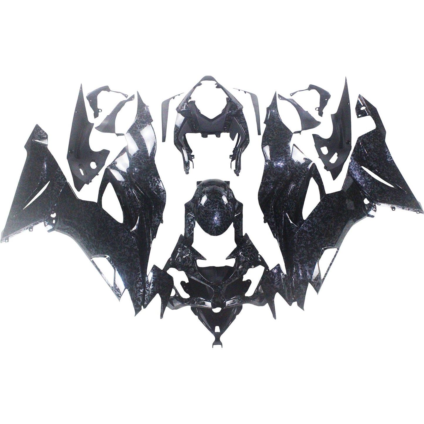 2019-2023 Kawasaki ZX6R Fairing Kit Bodywork Plastic ABS