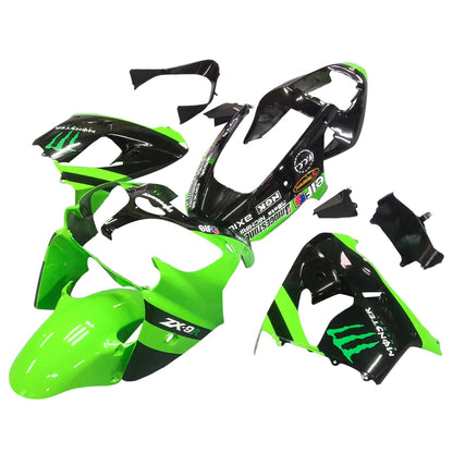 2002-2003 Kawasaki ZX9R Fairing Kit Bodywork Plastic ABS