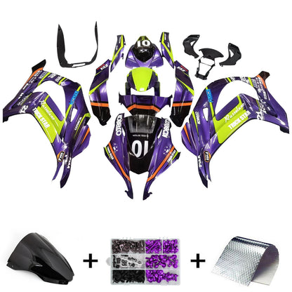 2016-2020 Kawasaki ZX10R Fairing Kit Bodywork Plastic ABS