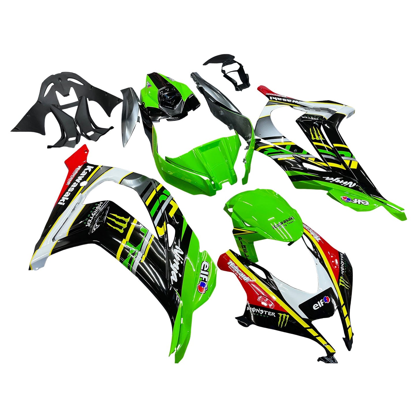 2016-2020 Kawasaki ZX10R Fairing Kit Bodywork Plastic ABS