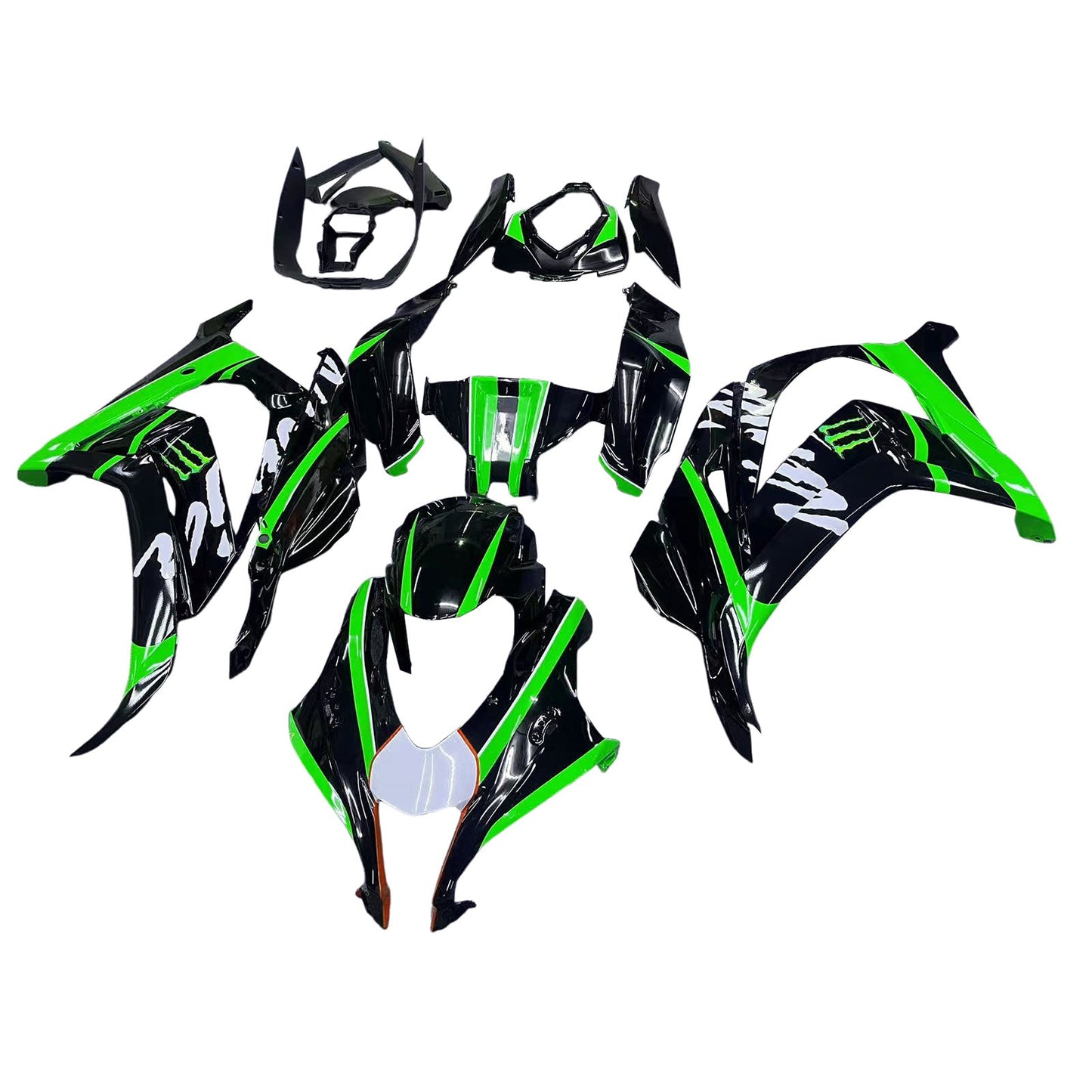 2016-2020 Kawasaki ZX10R Fairing Kit Bodywork Plastic ABS