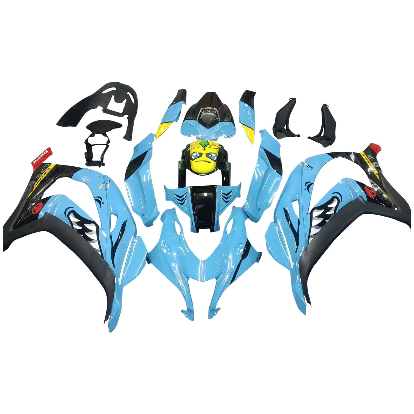 2016-2020 Kawasaki ZX10R Fairing Kit Bodywork Plastic ABS