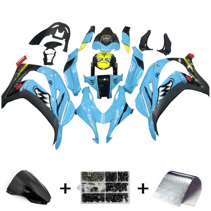 2016-2020 Kawasaki ZX10R Fairing Kit Bodywork Plastic ABS