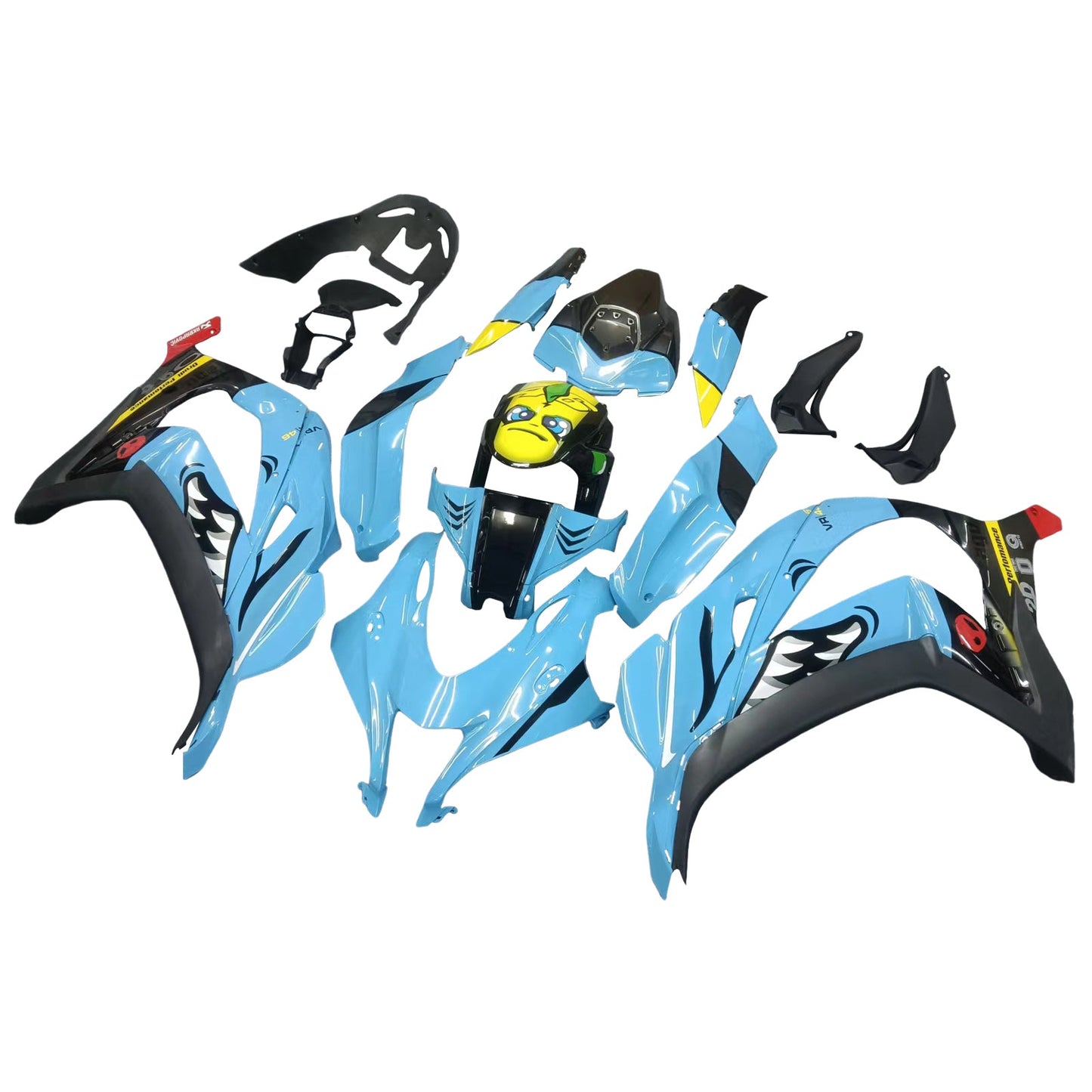 2016-2020 Kawasaki ZX10R Fairing Kit Bodywork Plastic ABS