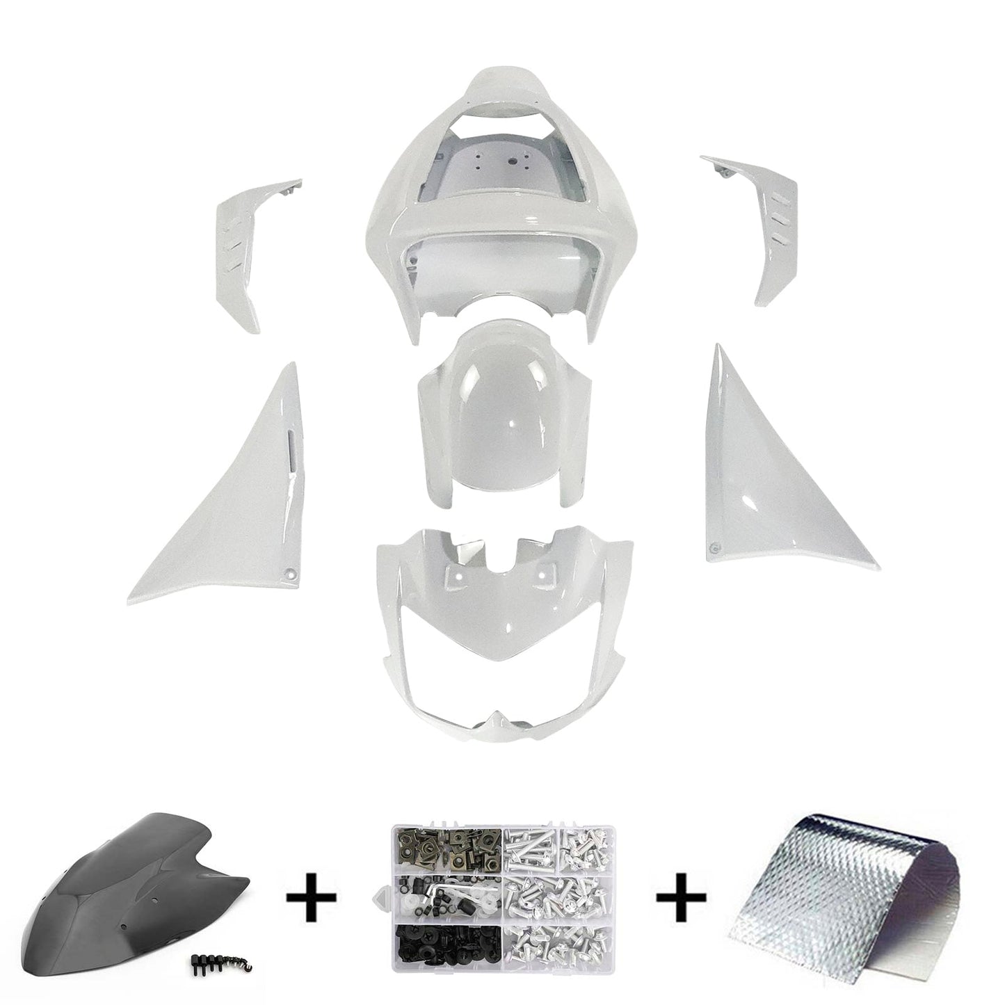 2003-2006 Kawasaki Z1000 Fairing Kit Bodywork Plastic ABS