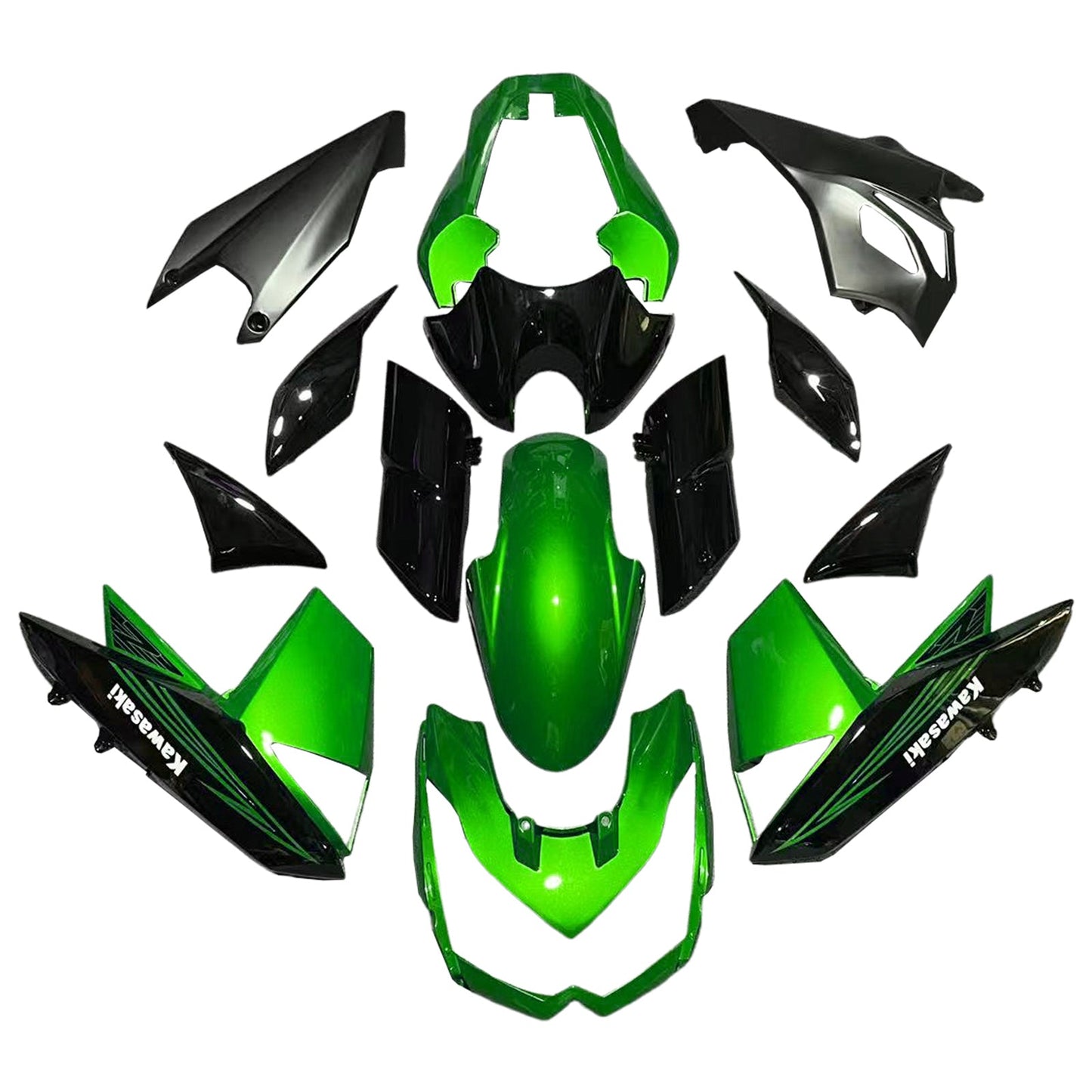 2010-2013 Kawasaki Z1000 Fairing Kit Bodywork Plastic ABS