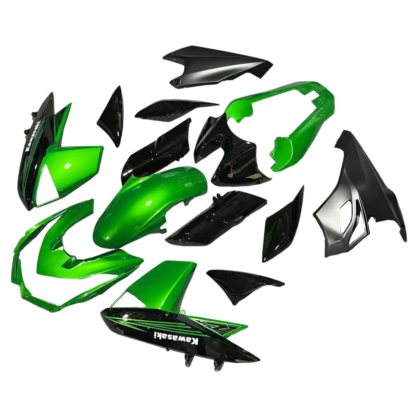 2010-2013 Kawasaki Z1000 Fairing Kit Bodywork Plastic ABS