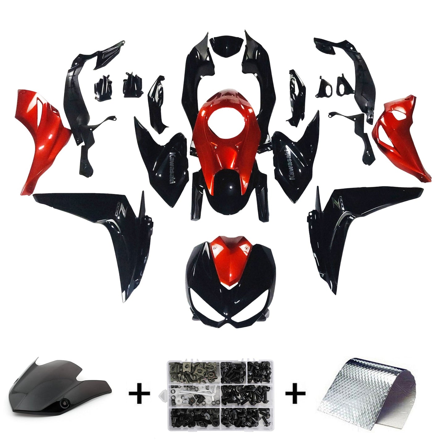 2014-2017 Fairing Kit For Kawasaki Z1000 Generic