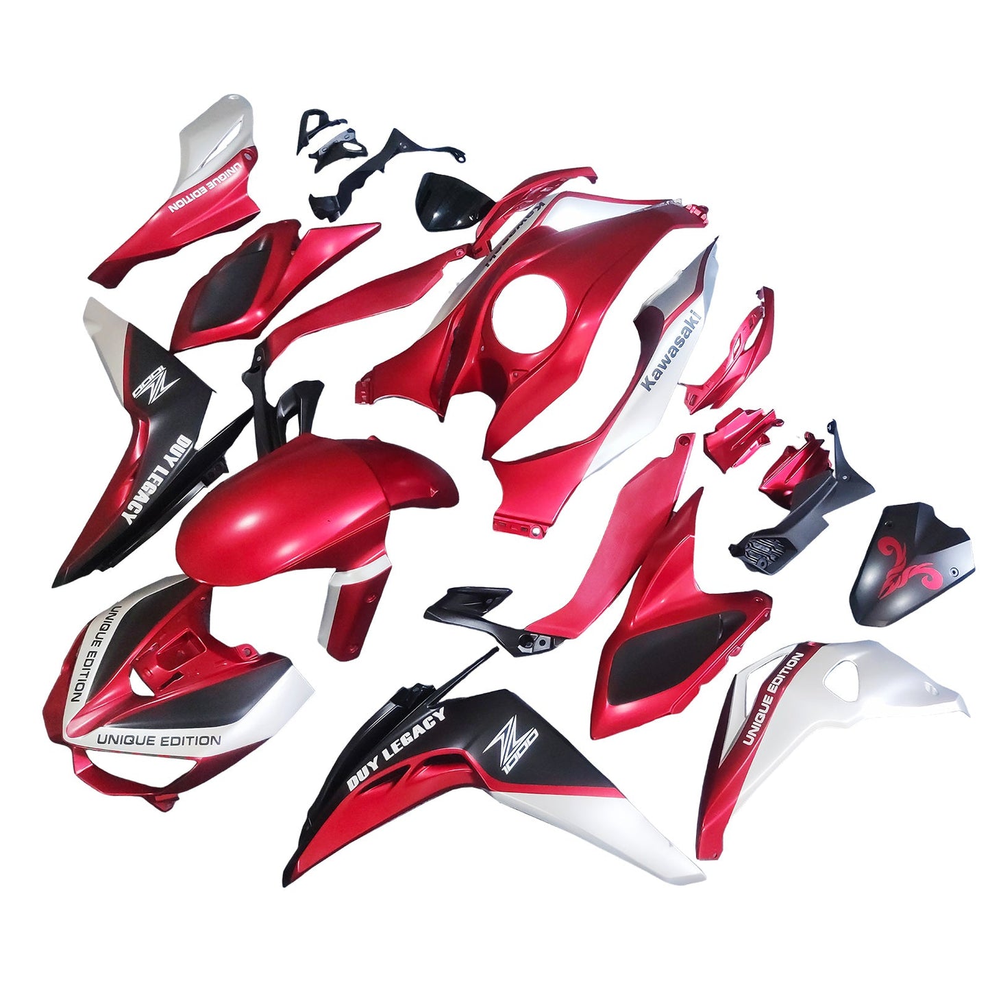2014-2017 Kawasaki Z1000 Fairing Kit Bodywork Plastic ABS
