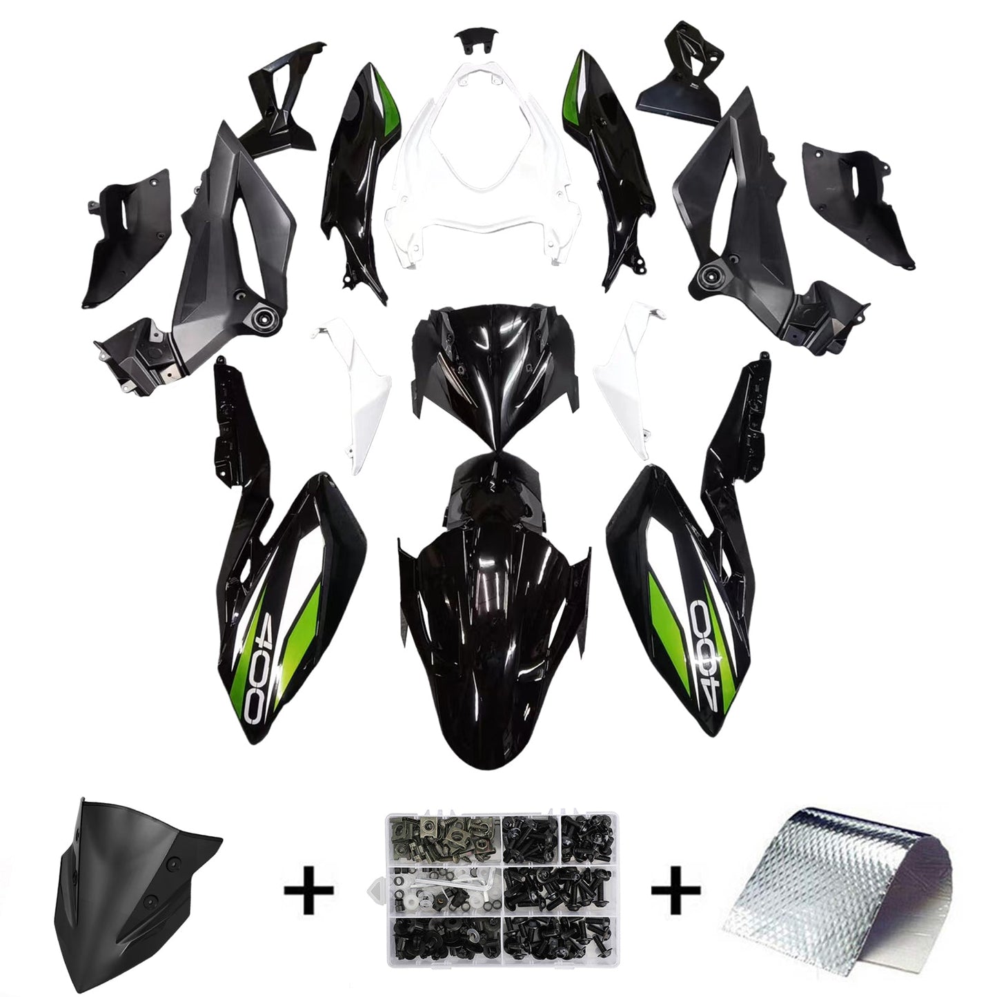 2018-2020 Fairing Kit For Kawasaki Z400 Generic