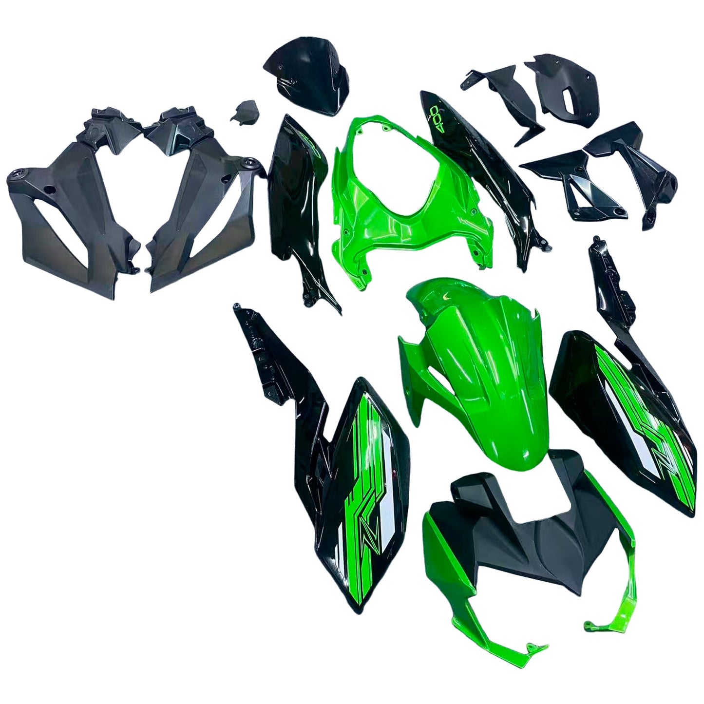 2018-2024 Kawasaki Z400 Fairing Kit Bodywork Plastic ABS
