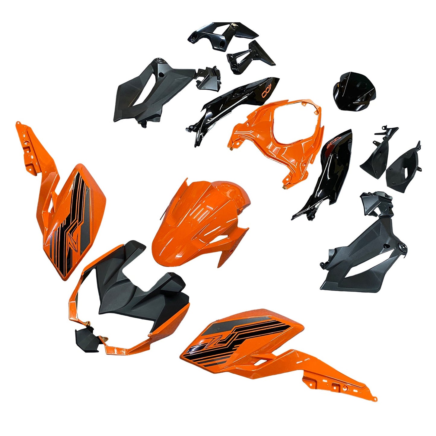 2018-2024 Kawasaki Z400 Fairing Kit Bodywork Plastic ABS