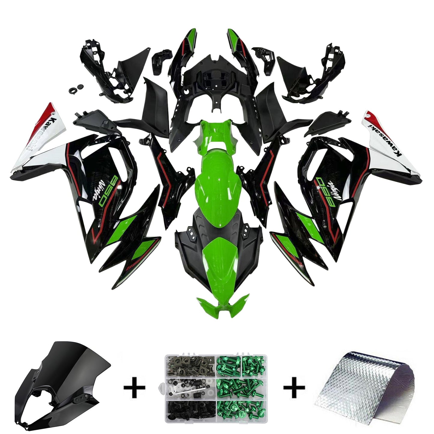 2020-2025 Kawasaki ER-6F Ninja650 Fairing Kit Bodywork ABS