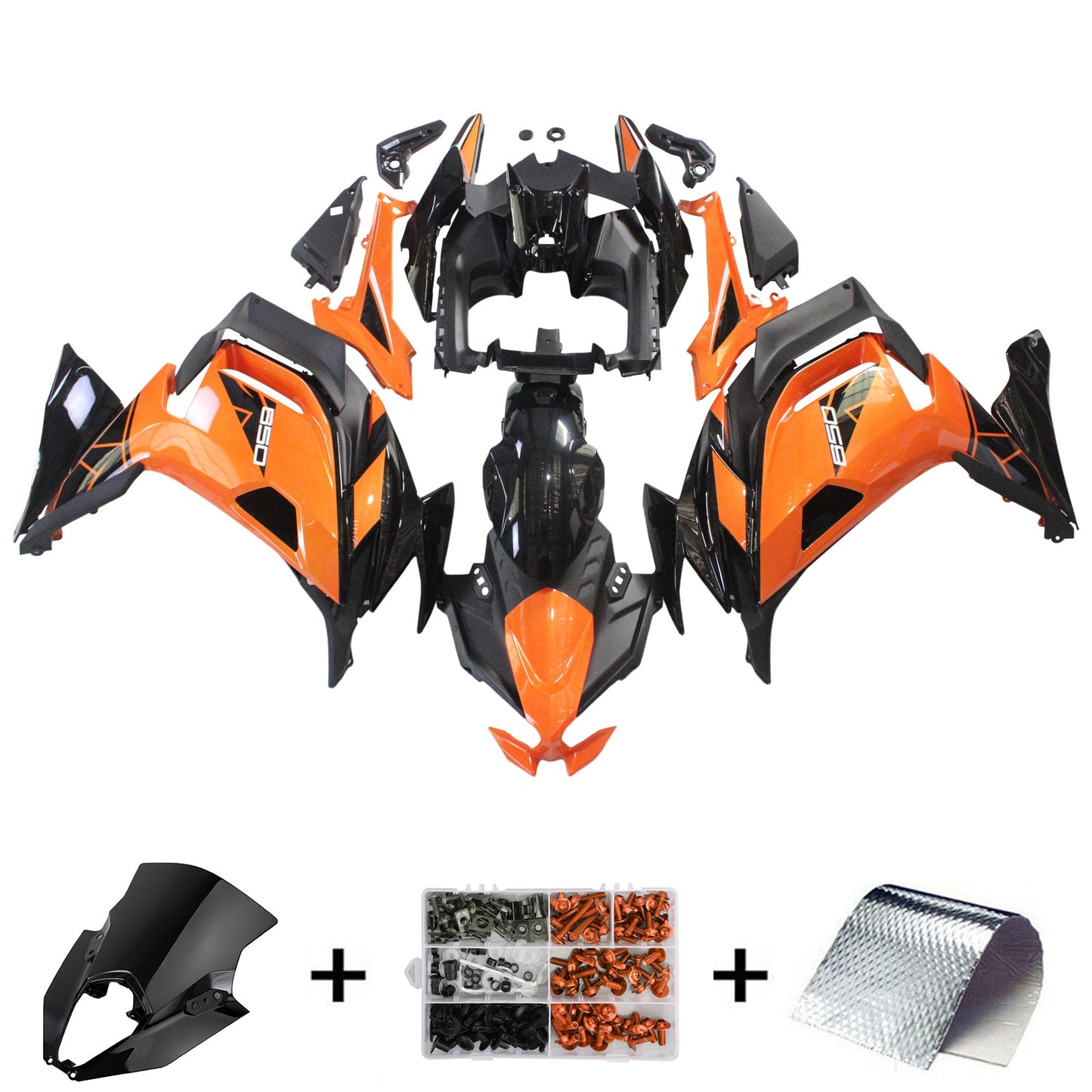 2020-2025 Kawasaki ER-6F Ninja650 Fairing Kit Bodywork ABS