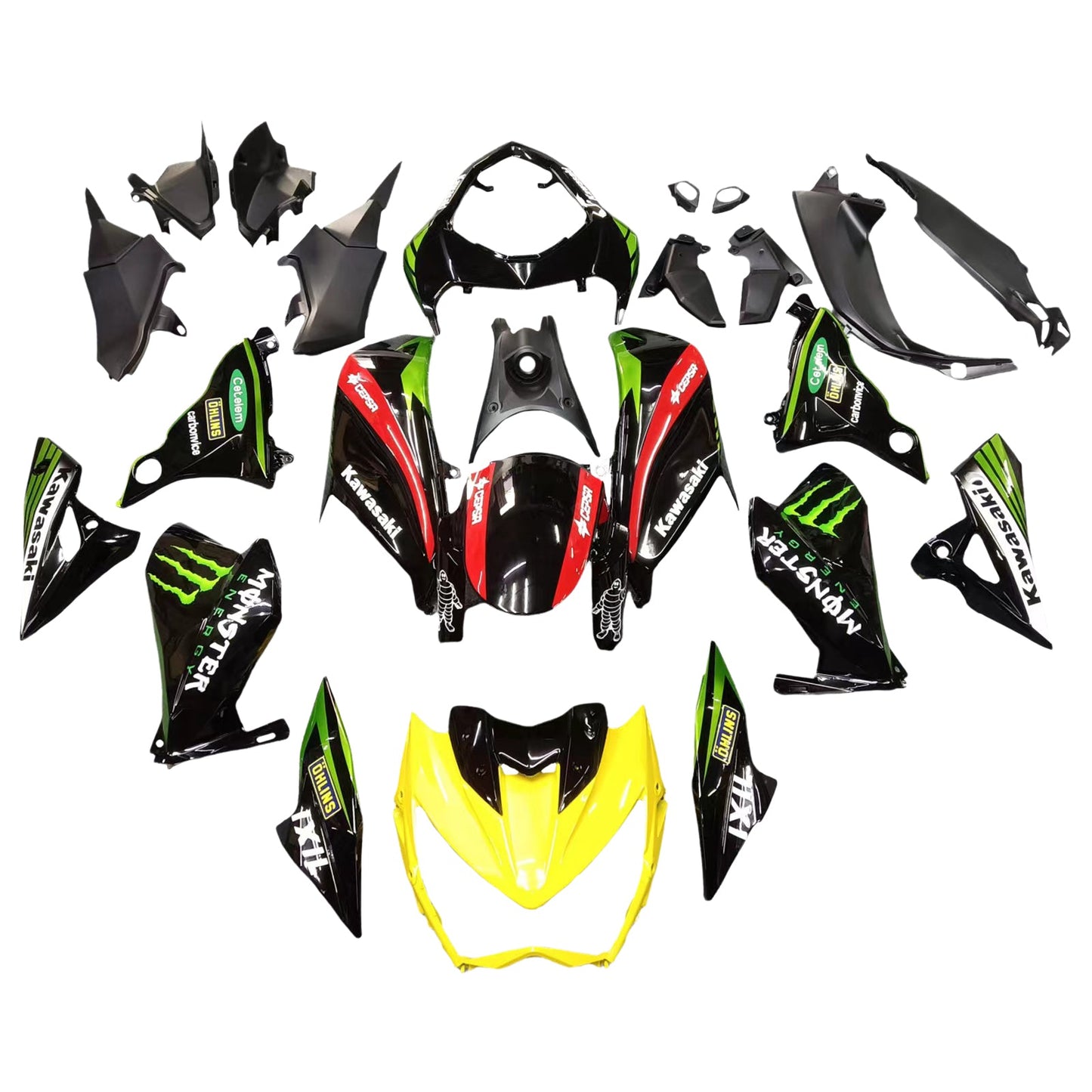 2013-2018 Kawasaki Z800 Fairing Kit