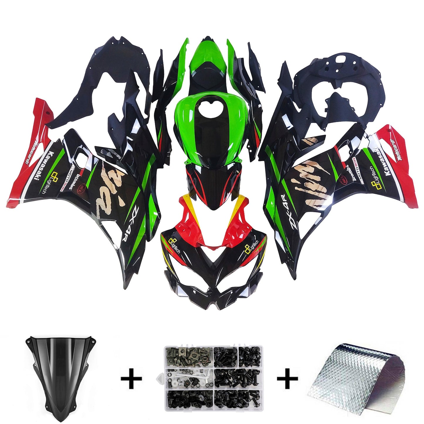 2019-2024 Kawasaki Ninja ZX-25R ZX-4R ZX-4RR Fairing Kit