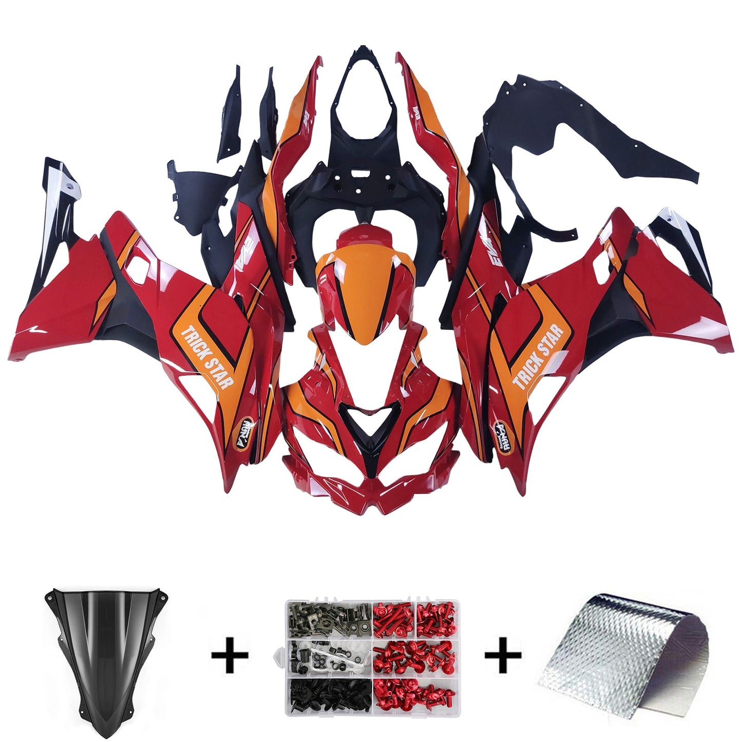 2019-2024 Kawasaki Ninja ZX-25R ZX-4R ZX-4RR Fairing Kit