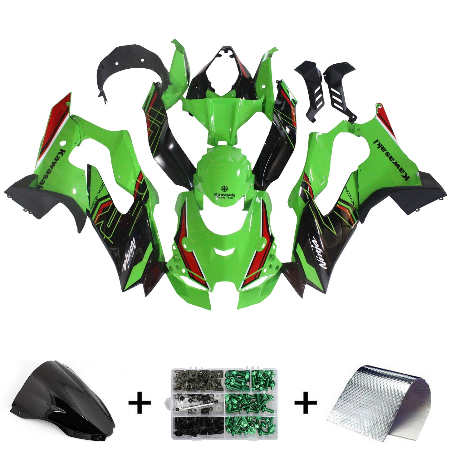 2021-2024 Kawasaki ZX-10R ZX-10RR Fairing Kit Bodywork ABS