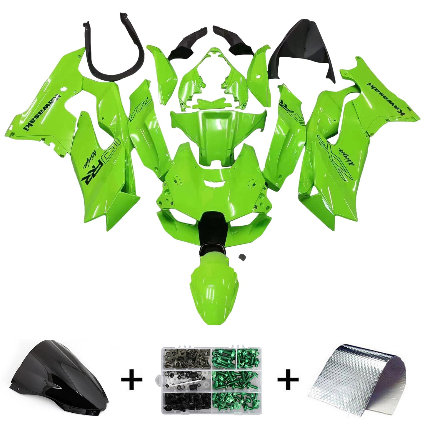 2021-2024 Kawasaki ZX-10R ZX-10RR Fairing Kit Bodywork ABS