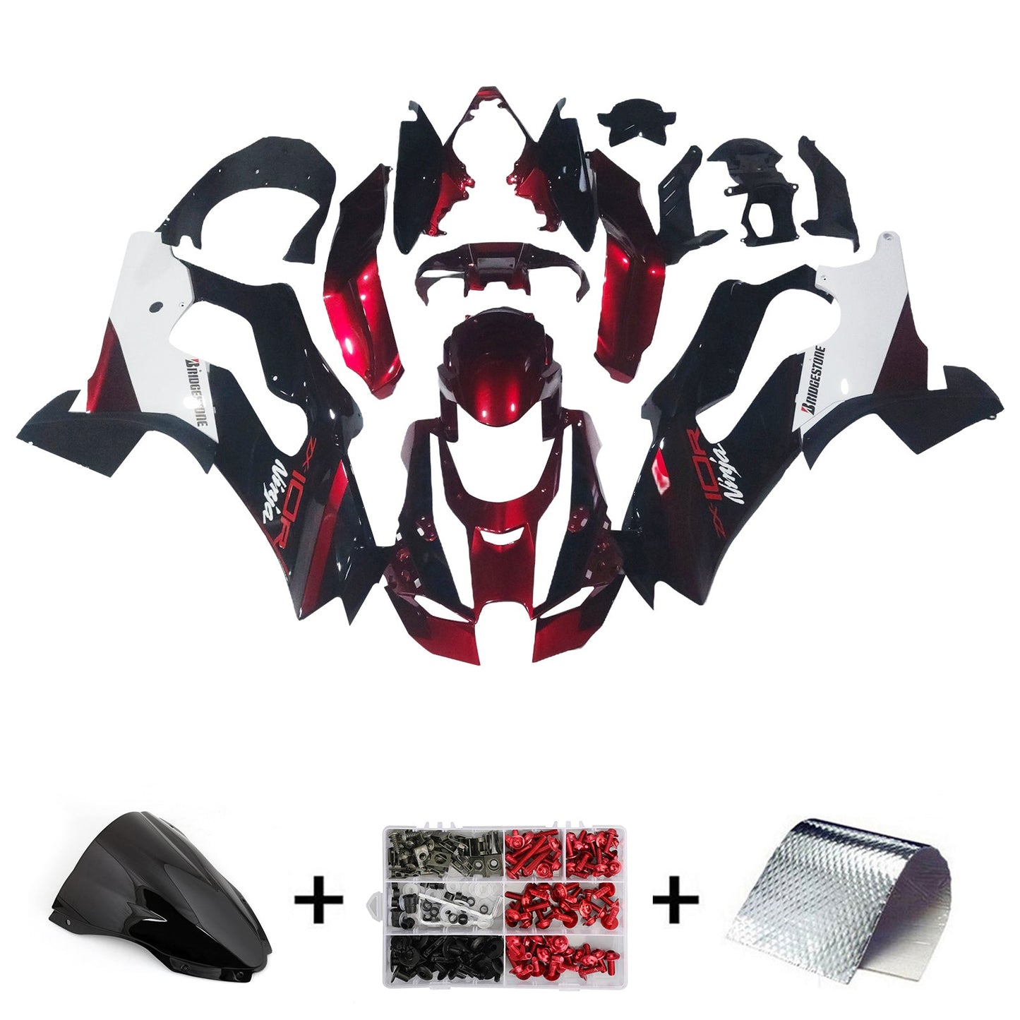 2021-2025 Kawasaki ZX-10R ZX-10RR Fairing Kit Bodywork ABS