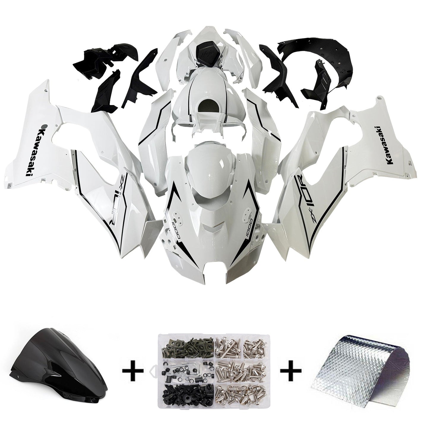 2021-2025 Kawasaki ZX-10R ZX-10RR Fairing Kit Bodywork ABS