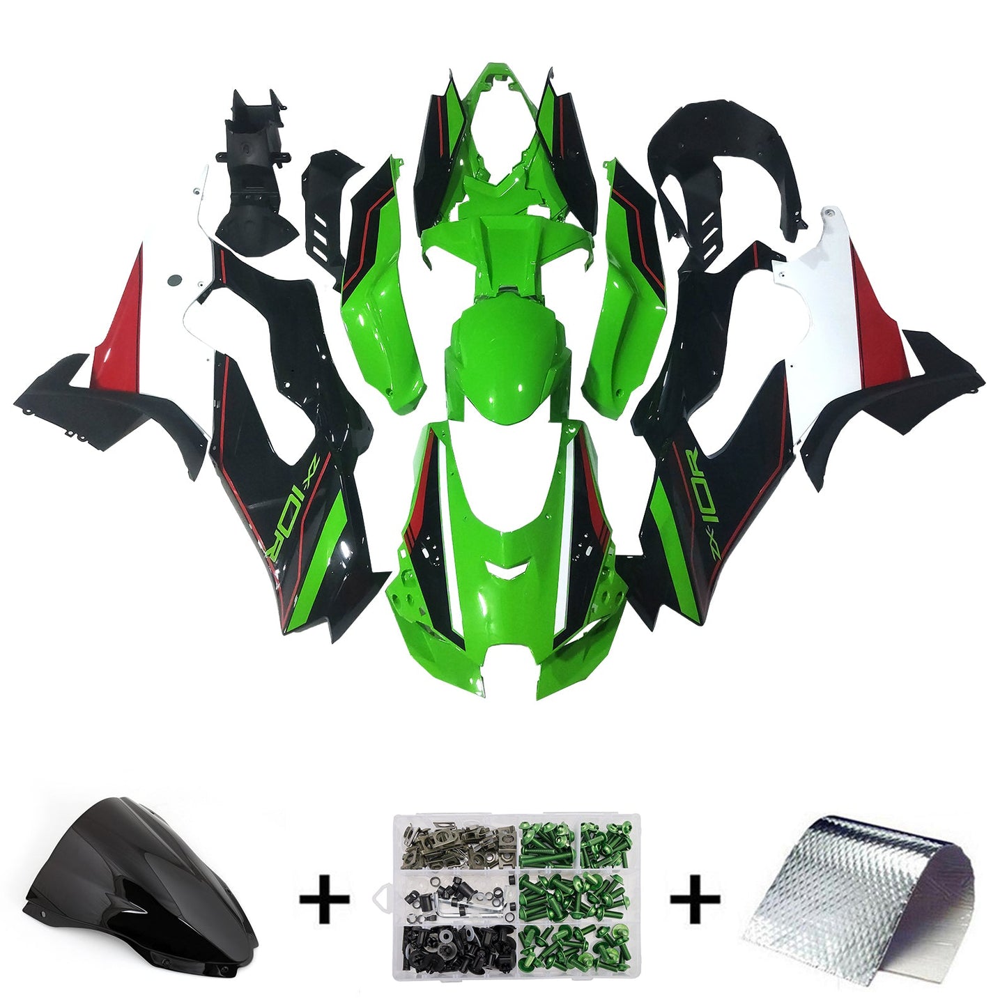 2021-2025 Kawasaki ZX-10R ZX-10RR Fairing Kit Bodywork ABS
