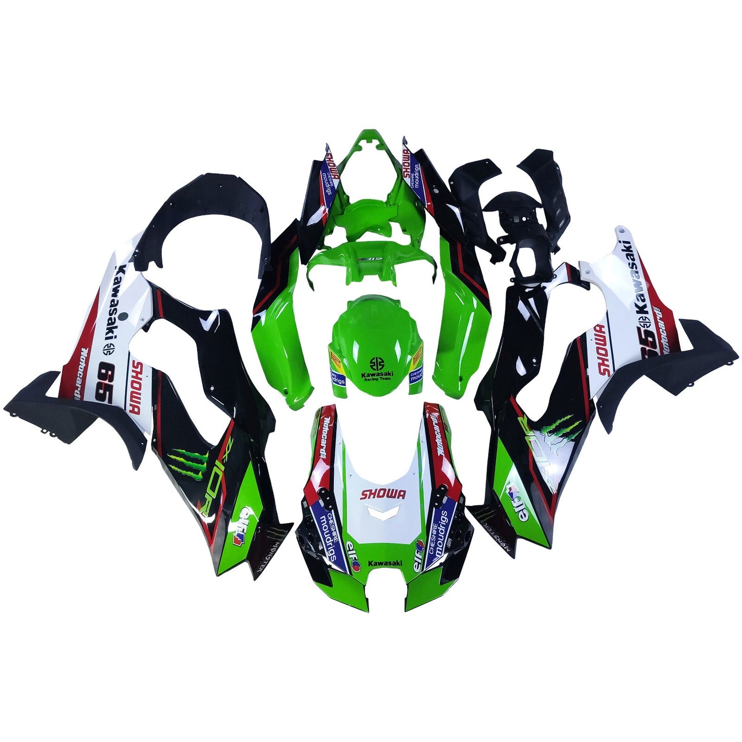 2021-2025 Kawasaki ZX-10R ZX-10RR Fairing Kit Bodywork ABS
