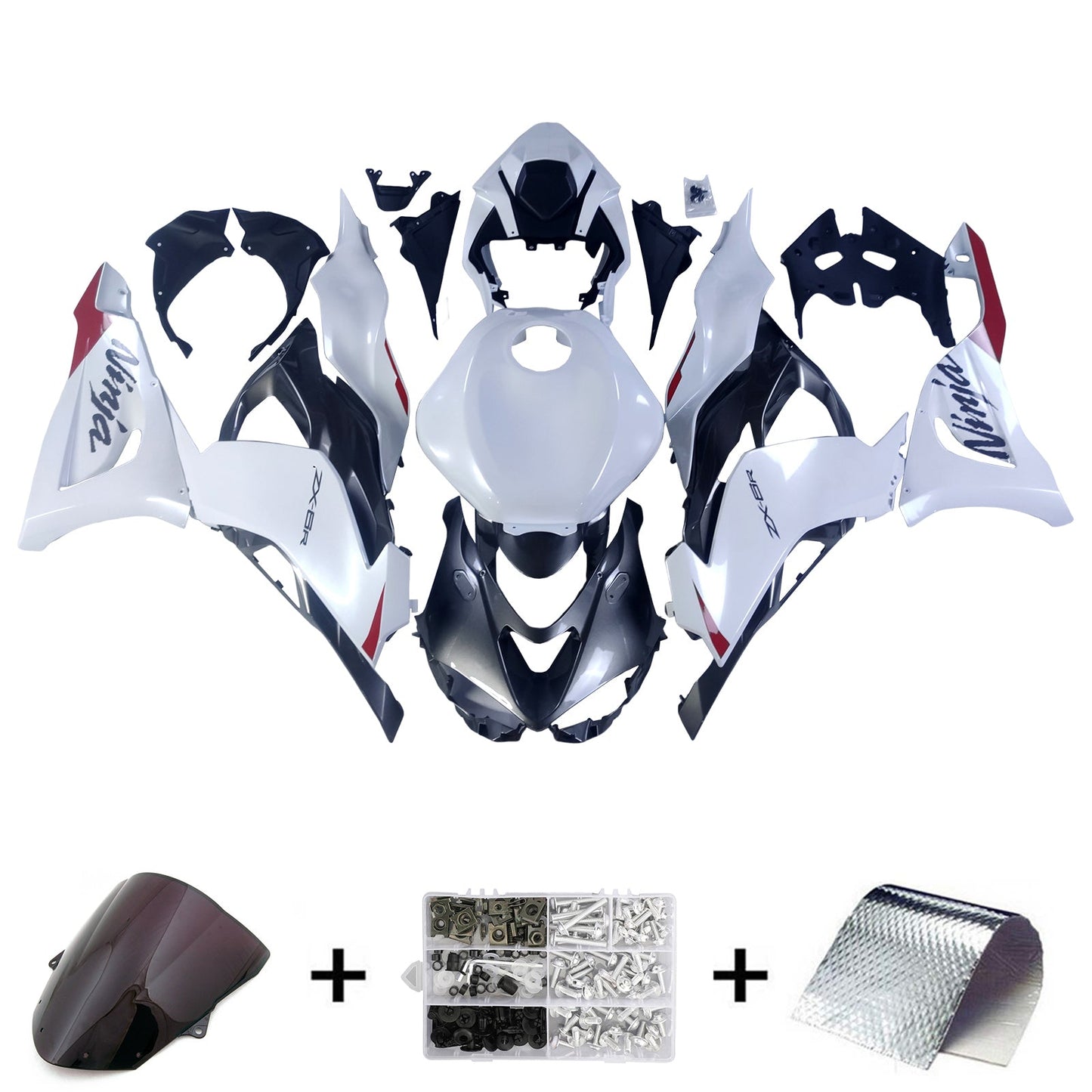 2024 Kawasaki ZX-6R ZX6R Fairing Kit Bodywork Plastic ABS