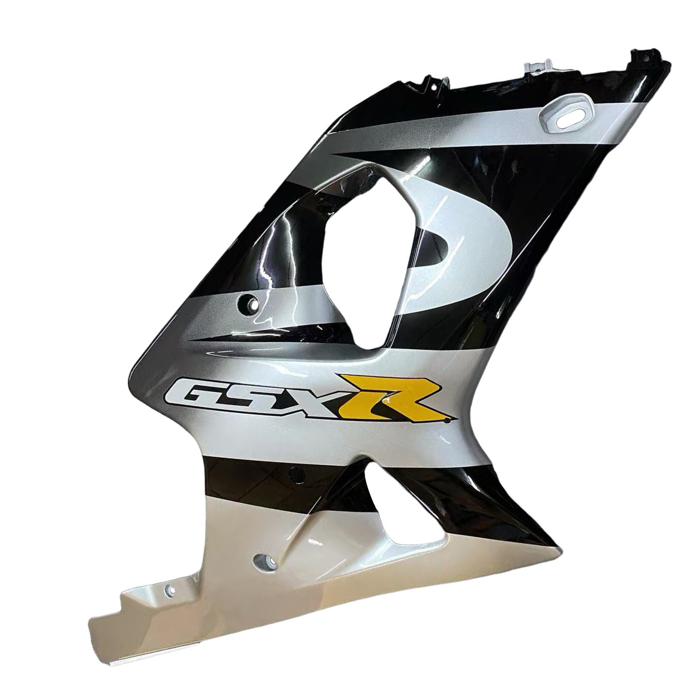 2000-2002 Fairings Suzuki GSXR 1000 Silver & Black  Generic