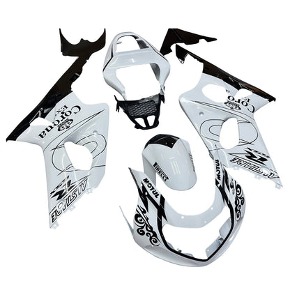 2000-2002 Fairings Suzuki GSXR 1000 White & Black Corona  Generic