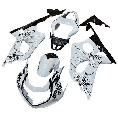 2000-2002 Fairings Suzuki GSXR 1000 White & Black Corona  Generic