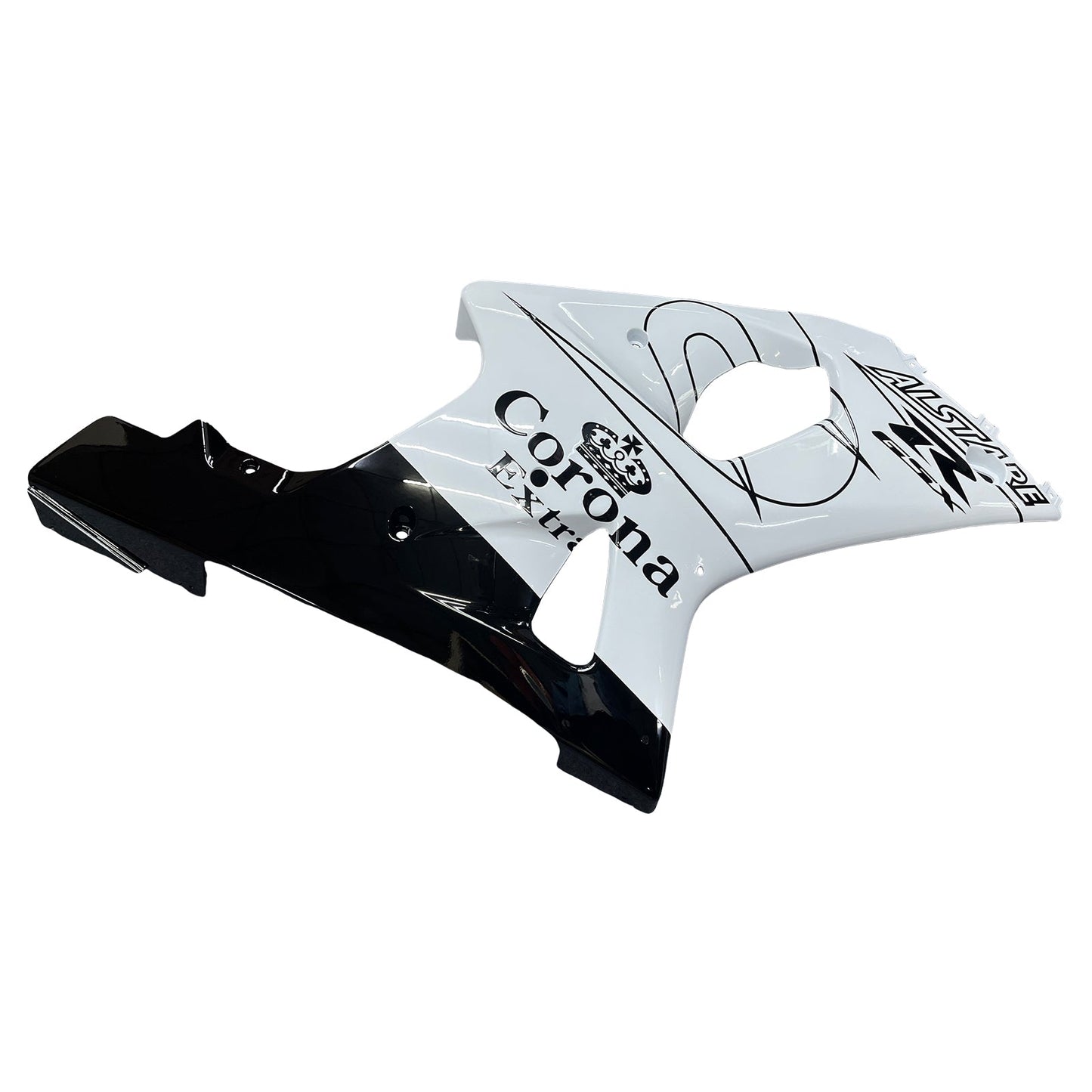 2000-2002 Fairings Suzuki GSXR 1000 White & Black Corona  Generic