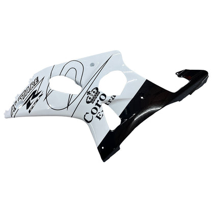 2000-2002 Fairings Suzuki GSXR 1000 White & Black Corona  Generic