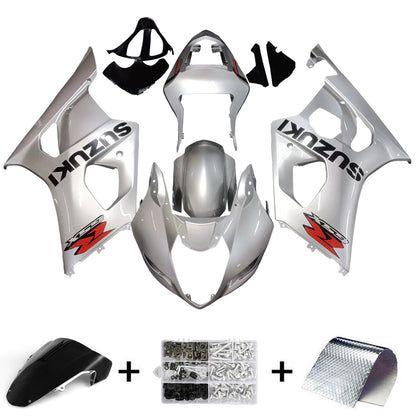 2003-2004 Suzuki GSXR 1000 Silver GSXR