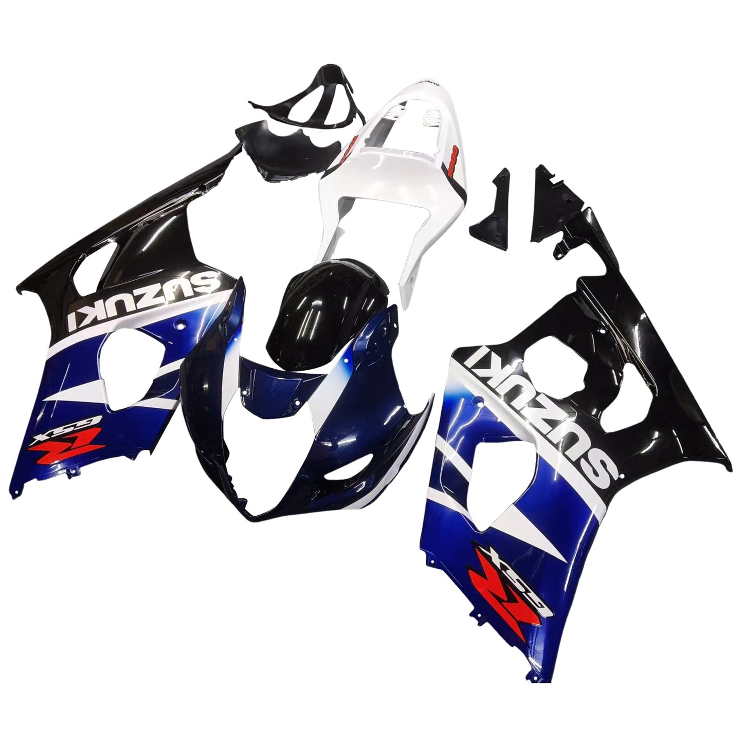 2003-2004 Suzuki GSXR 1000 Black Blue White GSXR  Generic