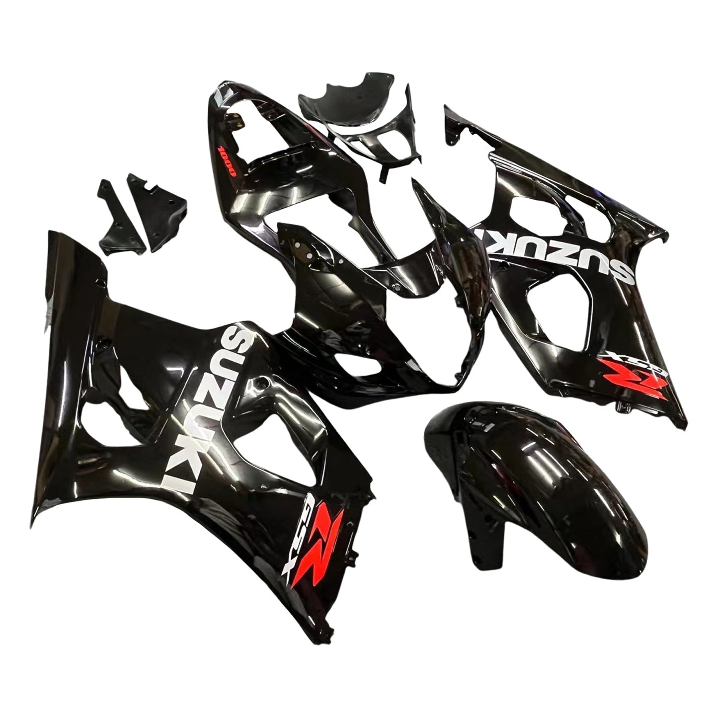 2003-2004 Fairings Suzuki GSXR 1000  Black Suzuki  Generic