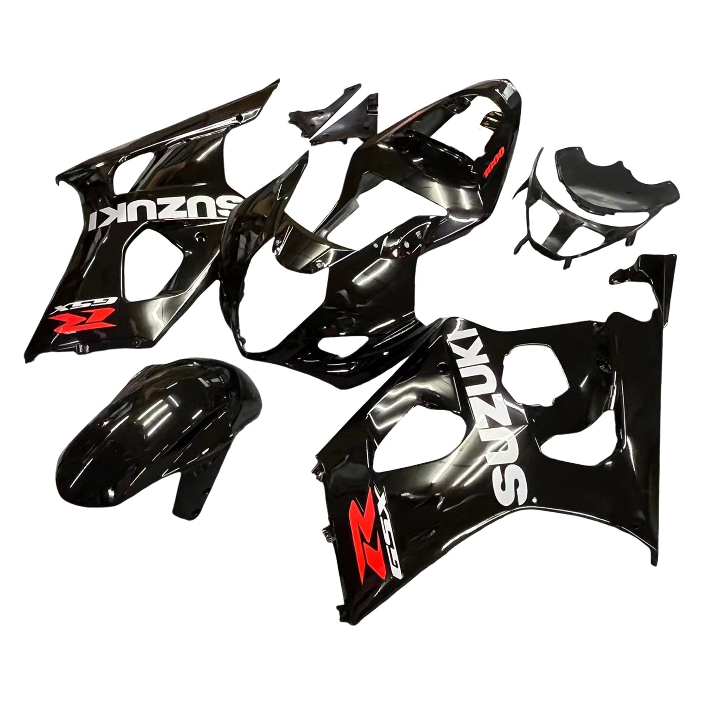 2003-2004 Fairings Suzuki GSXR 1000  Black Suzuki  Generic